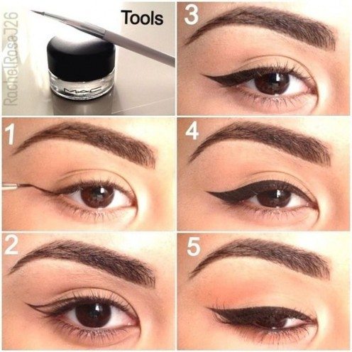  Các bước vẽ eyeliner cho mắt