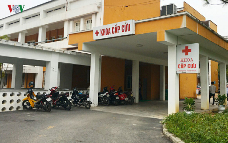  Khoa cấp cứu Bệnh viện Việt Nam - Thụy Điển (Uông Bí, Quảng Ninh).