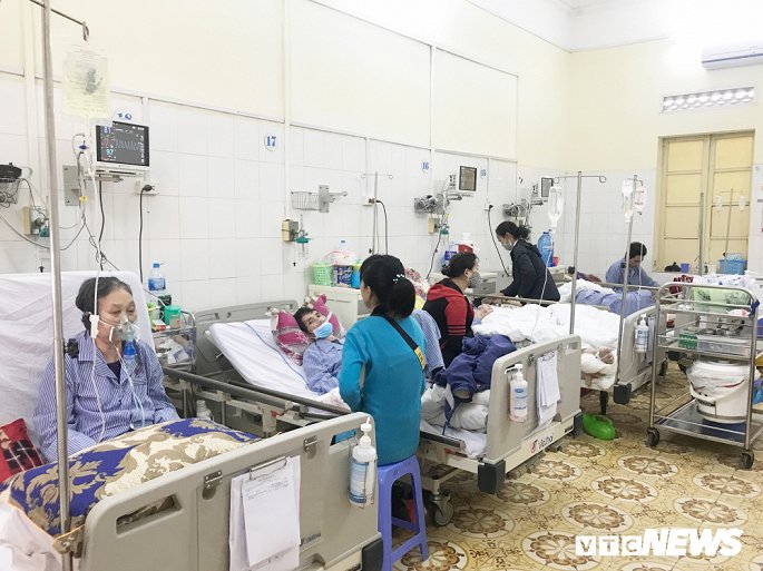   Bệnh nhân nhập viện tại Bệnh viện Phổi Trung ương tăng hơn so với thời gian trước.