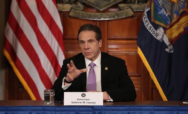  Thống đốc bang New York Andrew Cuomo (Ảnh: Reuters)