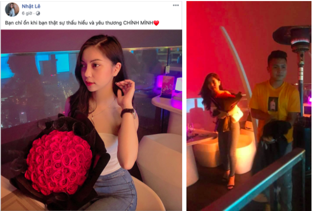  Quang Hải bị fan bắt gặp hẹn hò với Nhật Lê dịp 8/3. Tuy nhiên một cô gái khác 