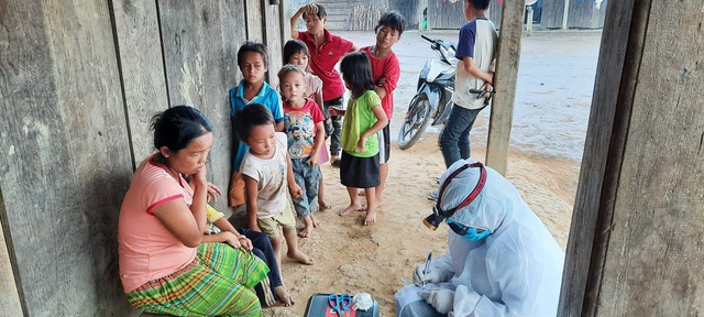  Người dân tại Đắk Nông được cách ly để phòng bệnh bạch hầu.