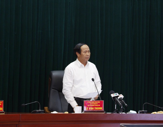  Phát biểu kết luận tại cuộc họp, Bí thư Thành ủy Lê Văn Thành xác định đây là trách nhiệm cũng như nghĩa vụ thiêng liêng giữa 2 thành phố kết nghĩa