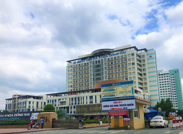 Khoa Ung bướu của bệnh viện Đa khoa Đồng Nai hiện đã được phong tỏa kiểm soát chặt chẽ