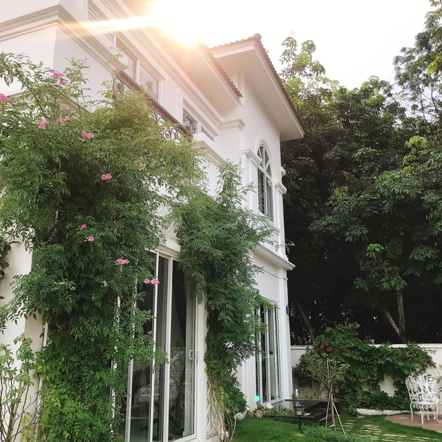  Ngôi nhà của chị Dung được xây dựng từ tháng 9/2019 và hoàn thành vào tháng 5/2020. Ngay từ khi lên kế hoạch xây dựng ngôi nhà, chị Dung đã chuẩn bị ý tưởng thực hiện “khu vườn trong mơ”.