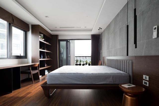  Mỗi căn phòng ngủ đều được thiết kế hiện đại, sang trọng, không cầu kì, rườm rà nội thất để có không gian nghỉ ngơi dễ chịu nhất.