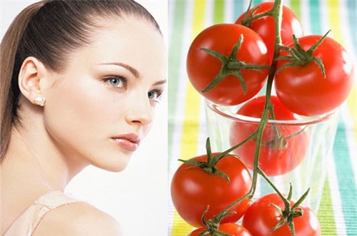  Sử dụng cà chua bạn có thể chống nắng cho da.