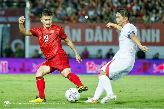  Đội tuyển Việt Nam chơi kém thuyết phục trước Hong Kong. Ảnh: VFF