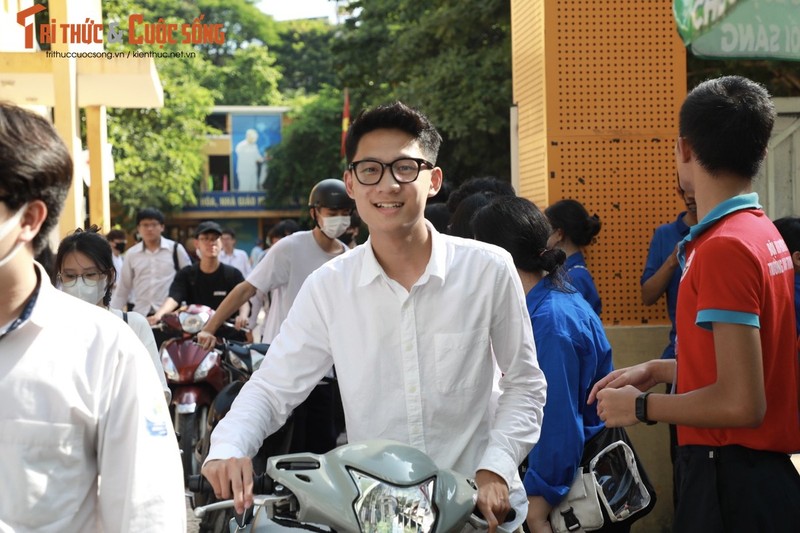   Thí sinh tham dự Kỳ thi tốt nghiệp THPT năm 2023. Ảnh: Nguyễn Hải.