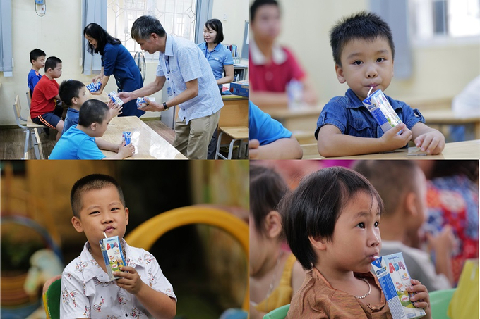  Trong năm học này, hơn 11.000 trẻ em có hoàn cảnh khó khăn sẽ có thêm người bạn đồng hành từ Quỹ Sữa Vươn Cao Việt Nam