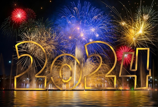 Gửi bạn lời chúc mừng năm mới 2024 bình yên, vui vẻ, mọi điều tốt lành. Ảnh minh họa Pixabay