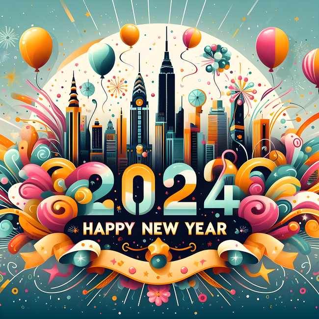 Gửi lời chúc mừng năm mới 2024: Chúc các bạn thân hình khỏe mạnh, nụ cười vui vẻ, cuộc sống suôn sẻ và sự nghiệp thăng tiến. Ảnh minh họa Pixabay