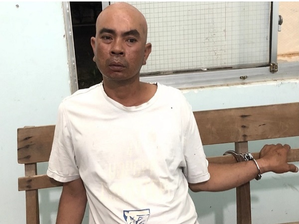  Trần Phạm Thái tại cơ quan điều tra - Ảnh: Báo Dân Trí