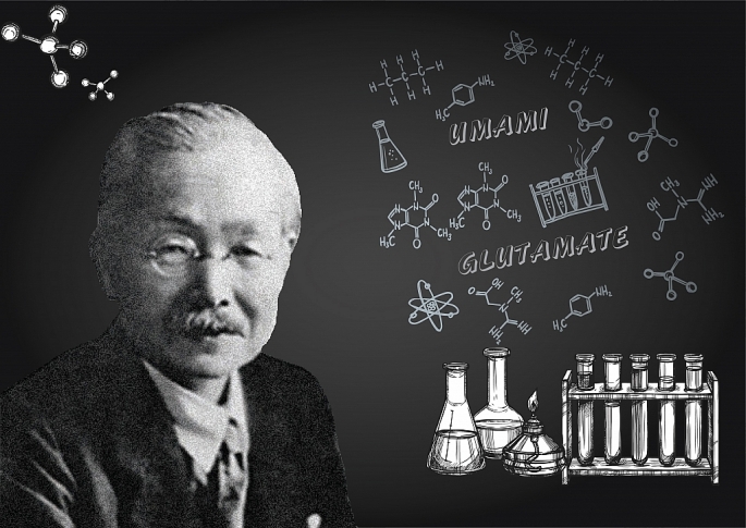  GS. Kikunae Ikeda - cha đẻ phát minh ra bột ngọt bằng cách chiết xuất glutamate từ tảo bẹ kombu.