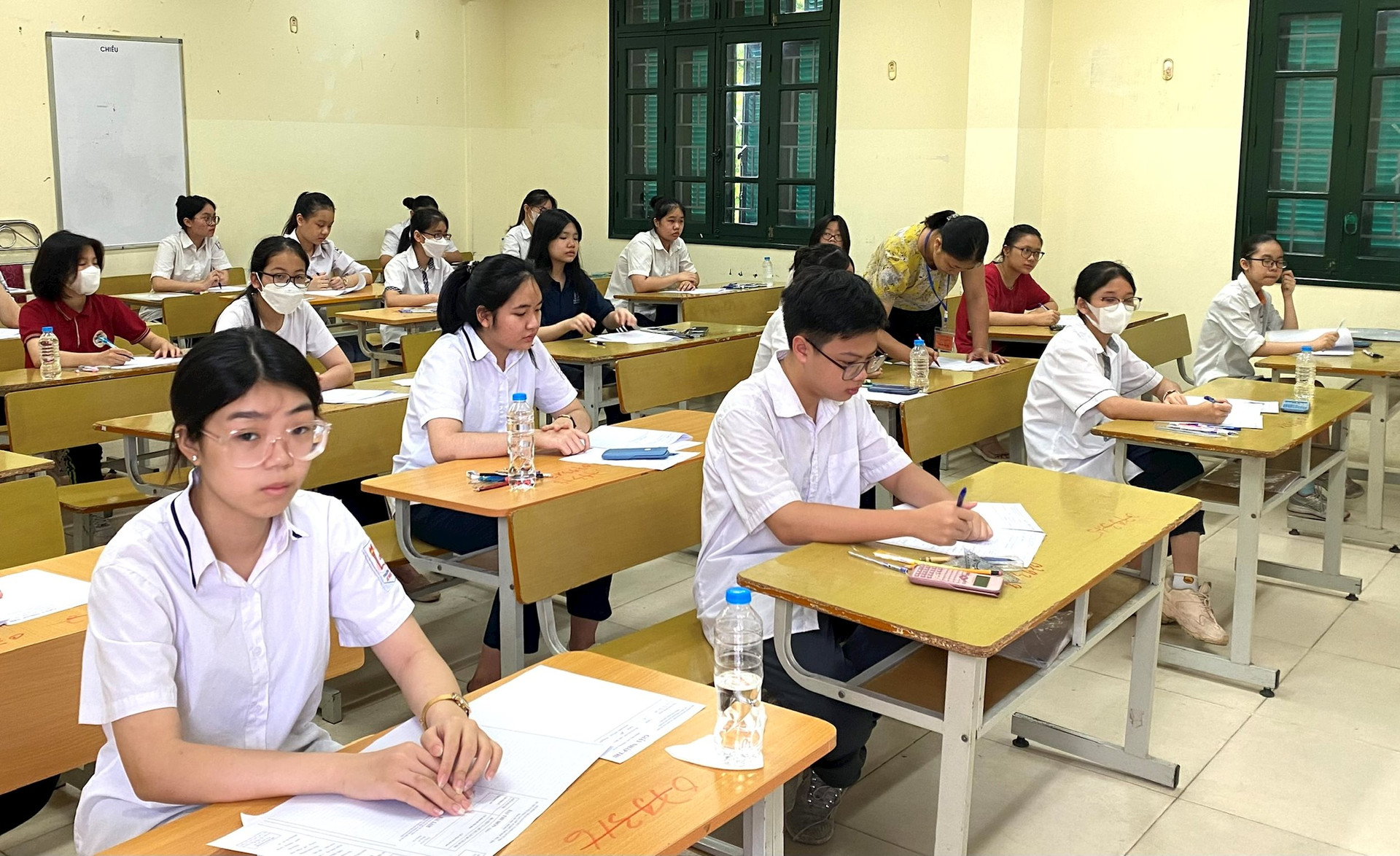  Học sinh tham dự kỳ thi tuyển sinh vào lớp 10 THPT năm học 2023-2024 tại Hà Nội.
