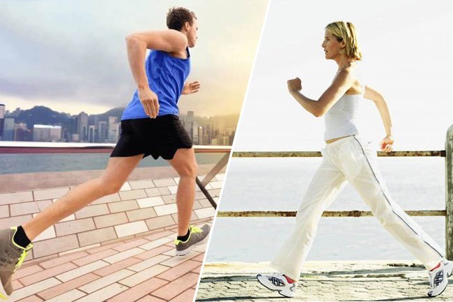  Đi bộ và chạy bộ, cái nào tốt hơn cho tim mạch?