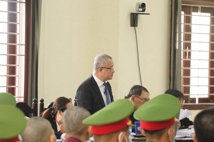  Luật sư Đặng Đình Mạnh từng bào chữa vụ Tịnh thất Bồng Lai - Ảnh: báo Giao Thông