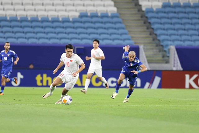  Các cầu thủ trẻ của U23 Việt Nam vẫn còn nhiều lỗi trong trận đấu gặp U23 Kuwait