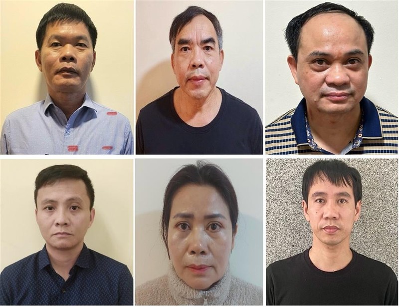   6 bị can vừa bị khởi tố trong vụ án xảy ra tại tập đoàn Phúc Sơn.