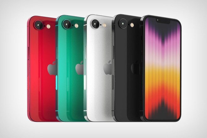  Mẫu iPhone giá 10 triệu được dự đoán sẽ có nhiều màu sắc trẻ trung như đỏ, xanh, đen và trắng. 