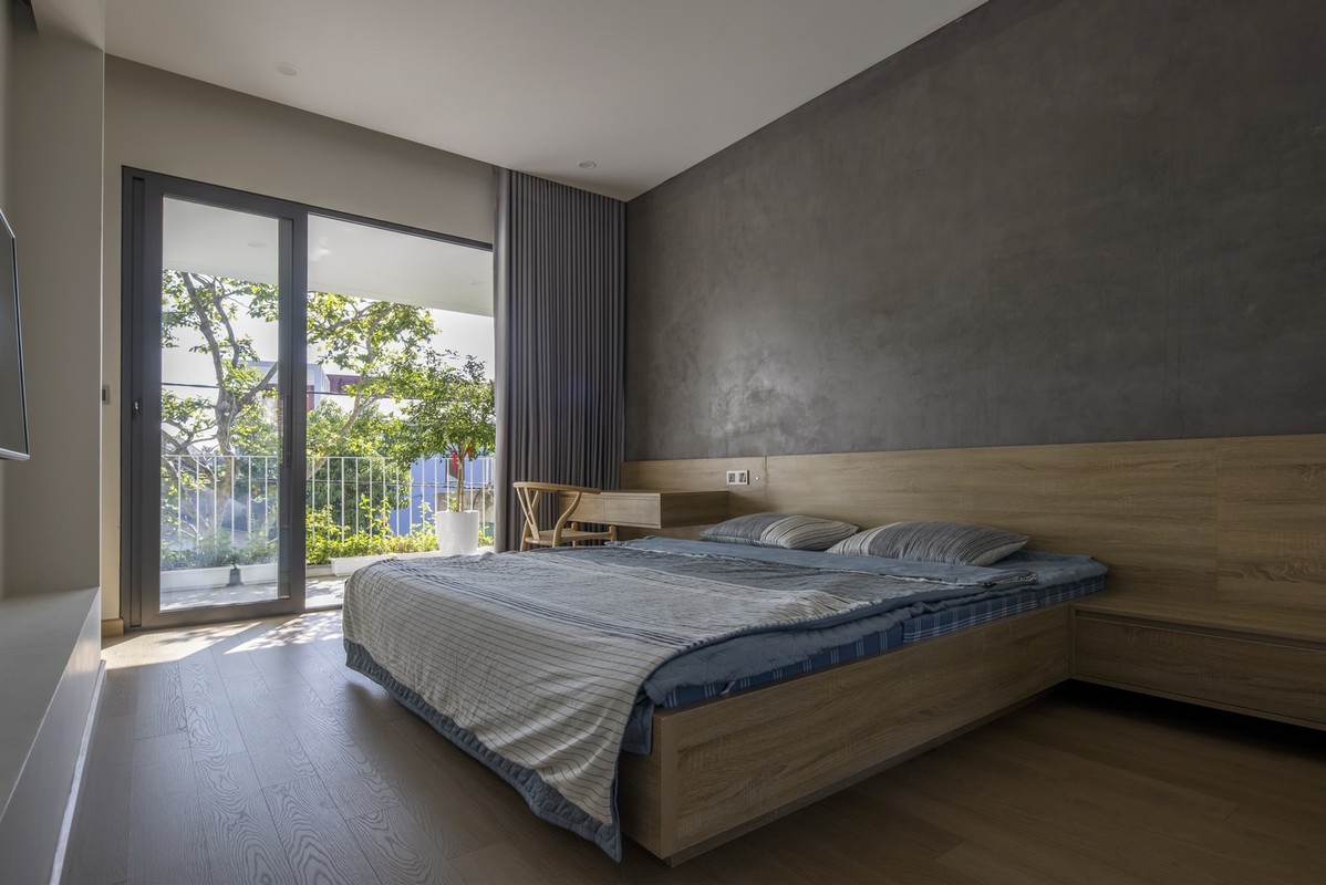  Phòng ngủ thiết kế đơn giản, thoáng đãng. Nguồn ảnh: Hoàng Lê