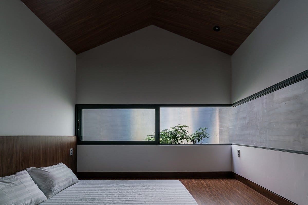  Phòng ngủ tối giản nhưng đảm bảo không gian nghỉ ngơi yên tĩnh. Nguồn ảnh: Quang Dam