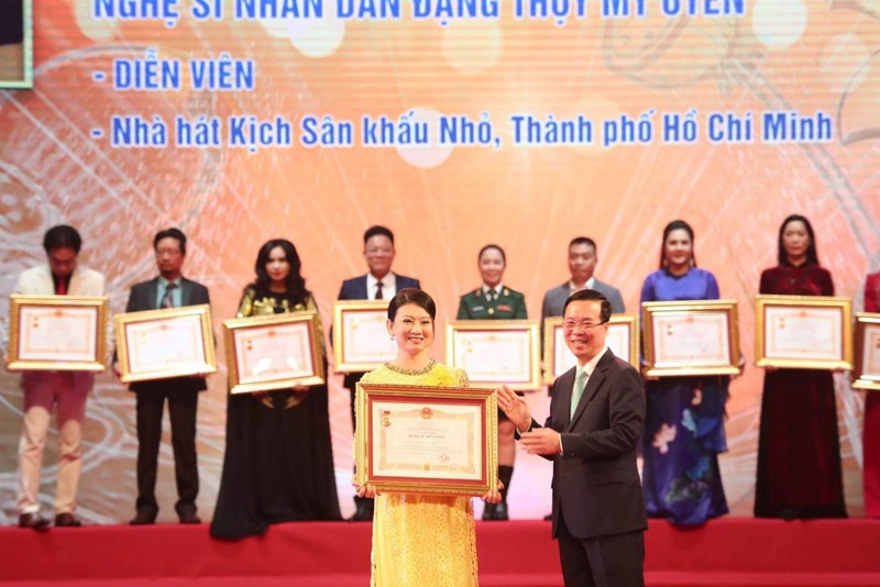  Mức tiền thưởng danh hiệu Nghệ sĩ Nhân dân, Nghệ sĩ Ưu tú có nhiều thay đổi. Ảnh: TL