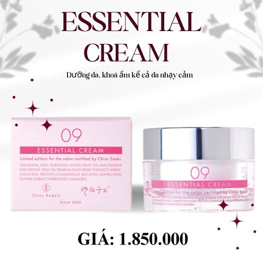  Essential Cream tinh chất dưỡng da và khóa ẩm