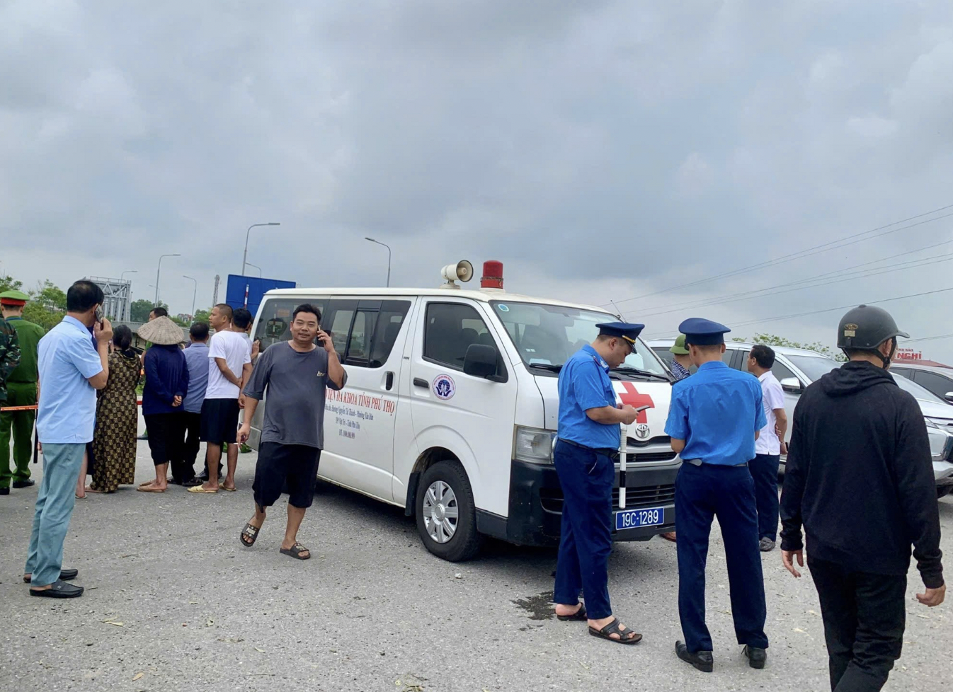  Ngành Y tế tỉnh Phú Thọ sẵn sàng phương án cứu chữa nạn nhân vụ sập cầu Phong Châu.