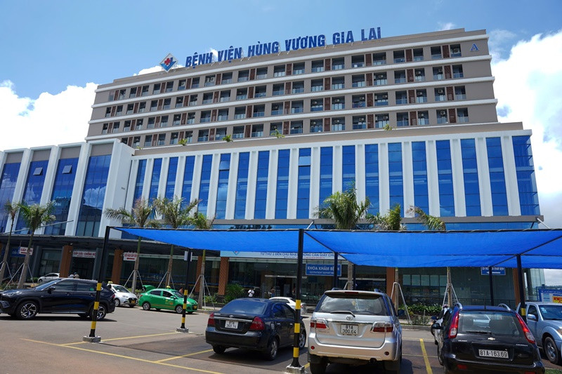 Bệnh viện Hùng Vương Gia Lai, nơi xảy ra vụ việc - Ảnh: VietNamNet