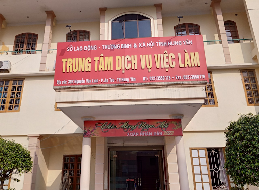  Trung tâm dịch vụ việc làm - Sở LĐ,TB&XH Hưng Yên 