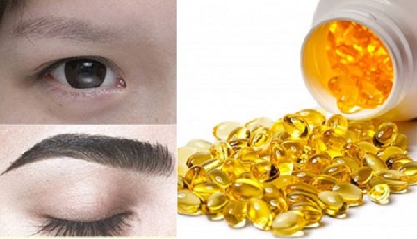  Lông mày trở nên dày đều và đẹp hơn khi dùng vitamin E dưỡng hàng ngày