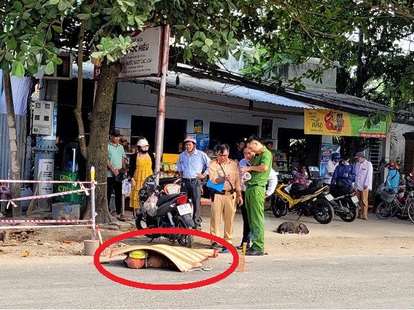  Hiện trường vụ tai nạn (Ảnh: Báo Giao Thông)