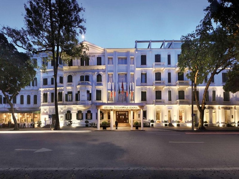  Các phòng tại Khách sạn Sofitel Legend Metropole Hanoi gần như đã được hết vào tối 31/12/2024.  Ảnh: Booking