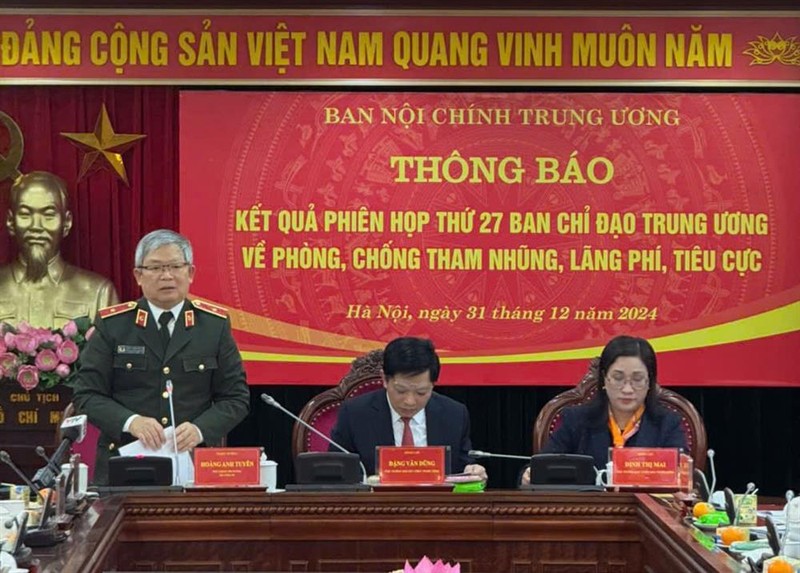  Thiếu tướng Hoàng Anh Tuyên, Phó Chánh Văn phòng Bộ, Người phát ngôn Bộ Công an. 