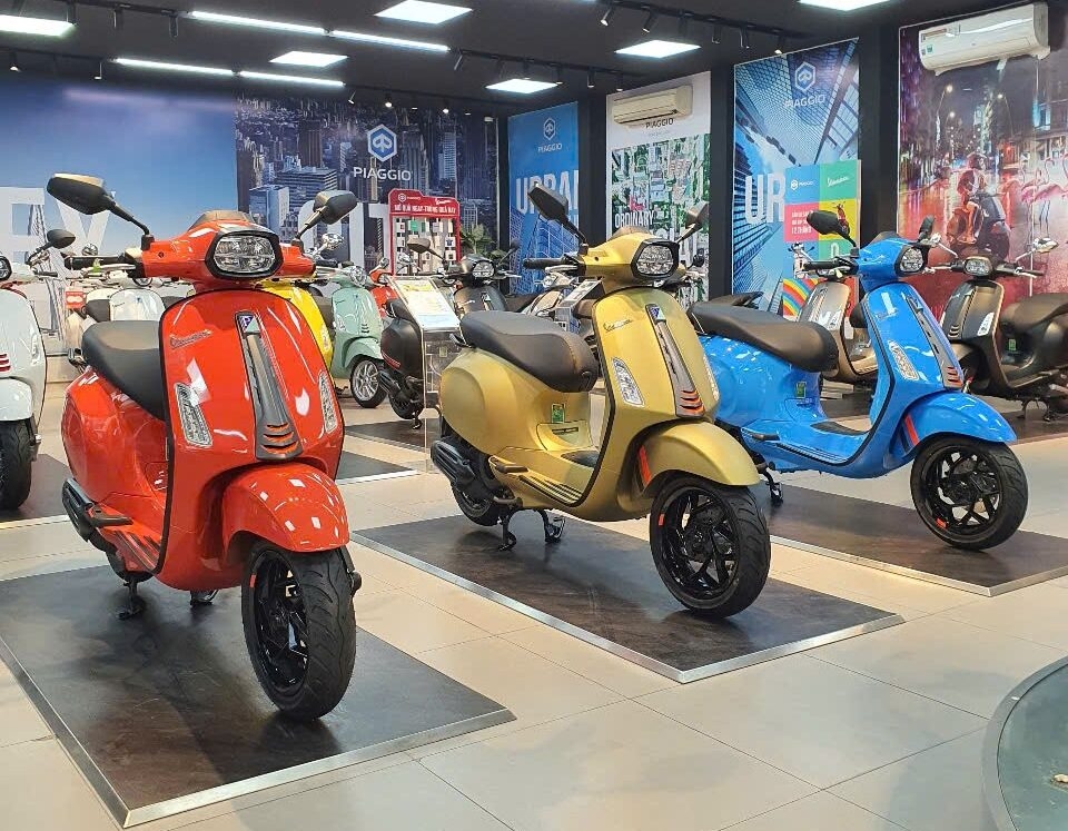  Cập nhật bảng giá xe máy Vespa tháng 2/2025. Nguồn: Vespa