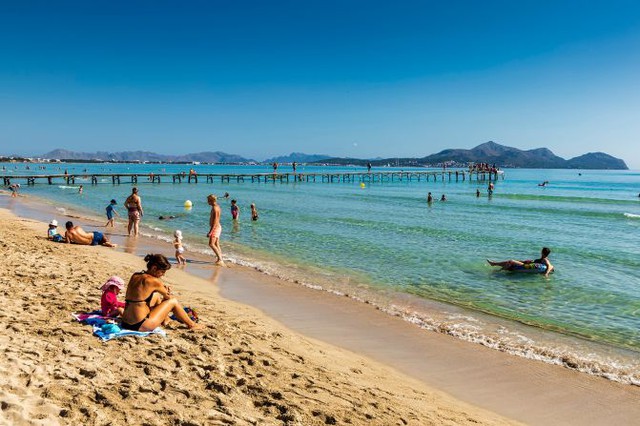  Bãi biển Playa de Muro (Mallorca, Tây Ban Nha). Ảnh: Getty Images