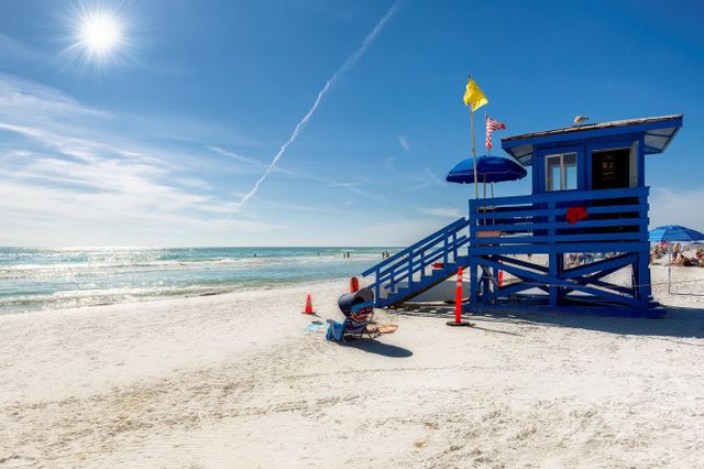  Bãi biển Siesta (Siesta Key, Florida, Hoa Kỳ). Ảnh: Getty Images