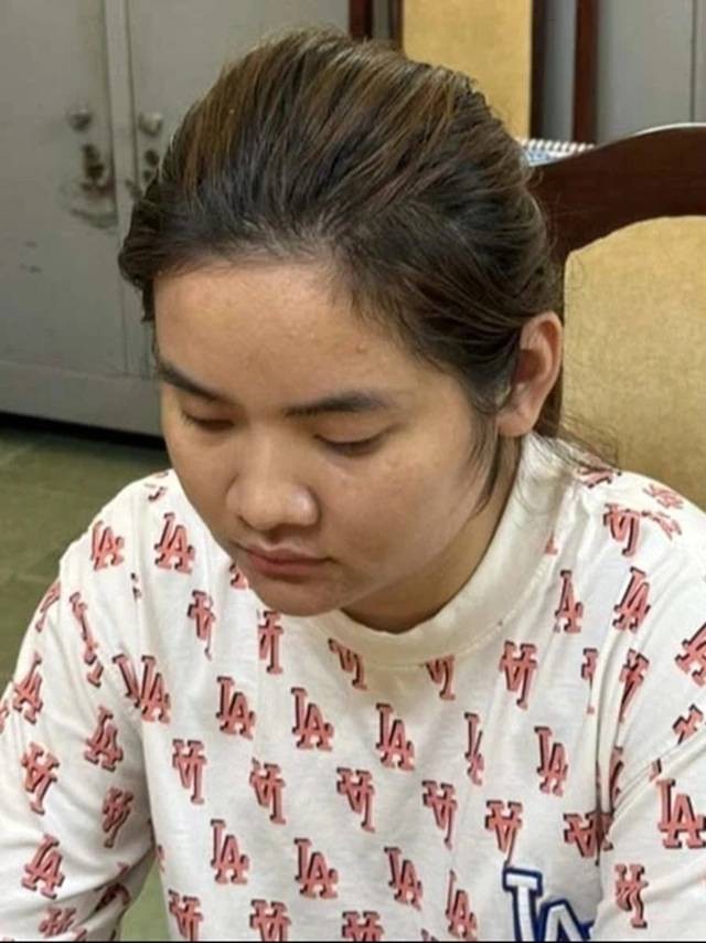  Cao Thùy Chinh tại cơ quan Công an. 