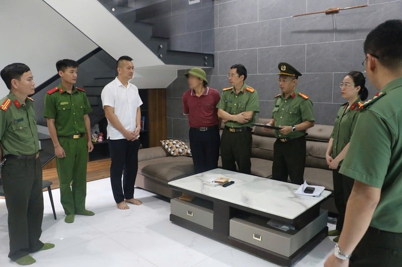 Tôn Quý Hòa khi bị bắt.