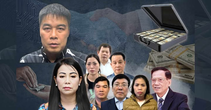 Các bị can trong vụ án.