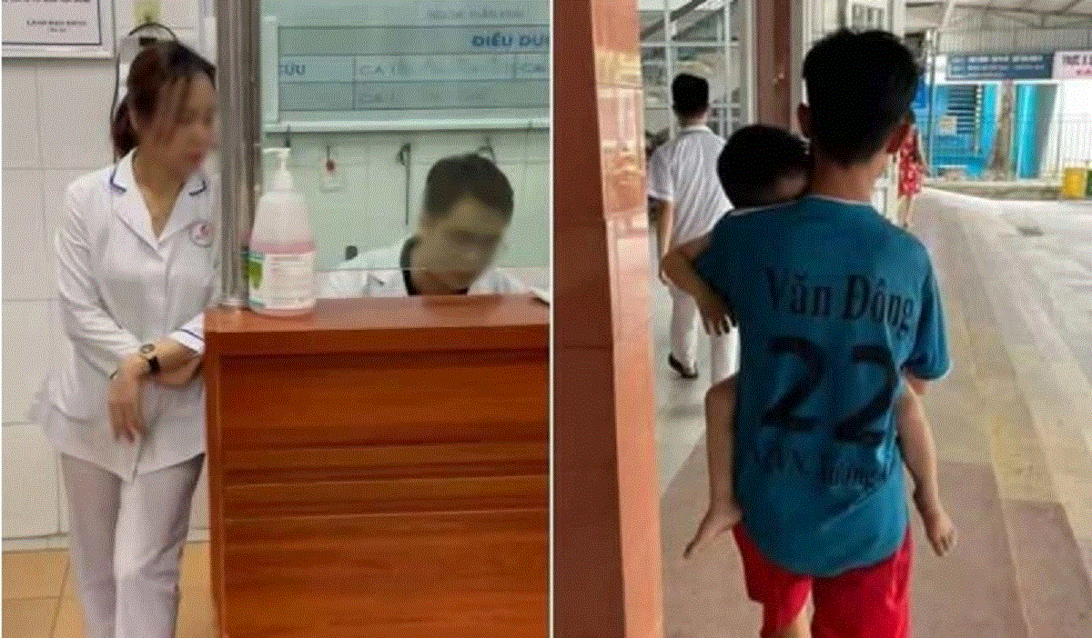 Hình ảnh ghi lại vụ việc.