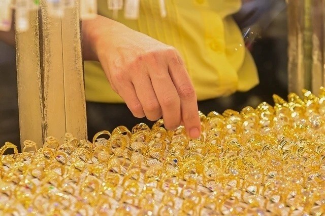 Giá vàng trong nước và thế giới cùng tăng mạnh. Ảnh minh họa