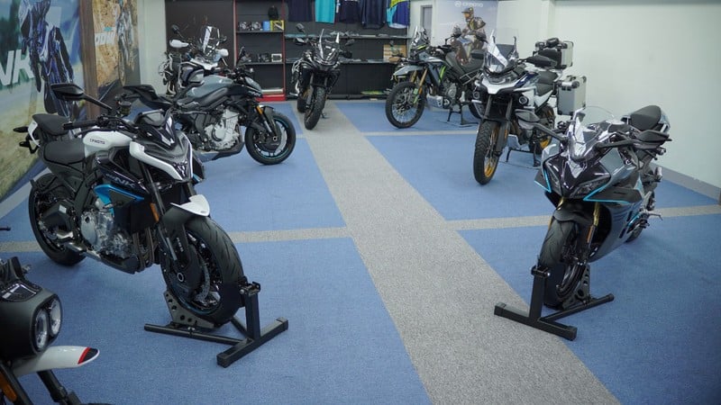 CFMoto chỉ có một showroom duy nhất đặt tại TP.HCM.