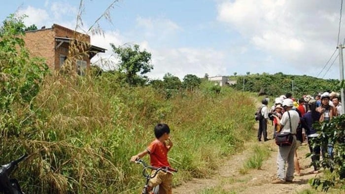 Ngôi nhà xảy ra vụ việc đau lòng.