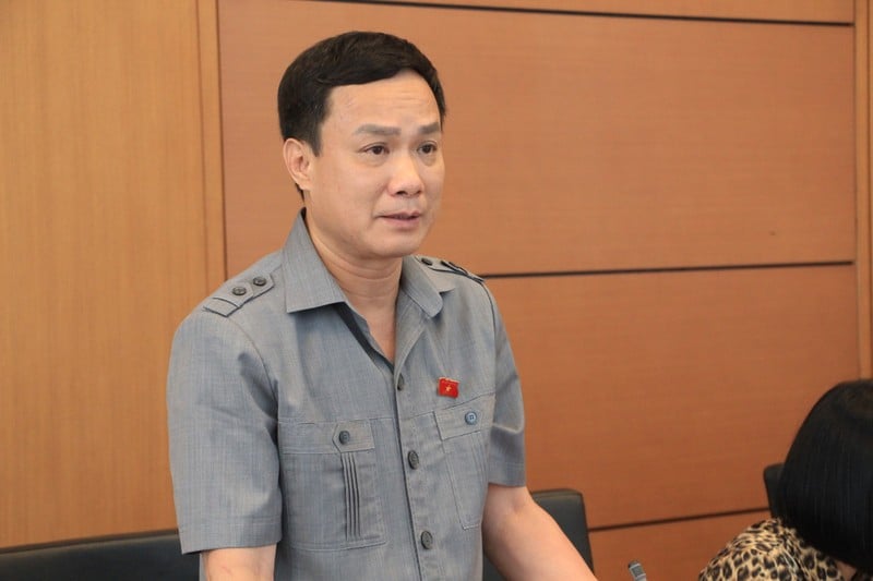 Đại biểu Quốc hội tỉnh Hải Dương Triệu Thế Hùng.