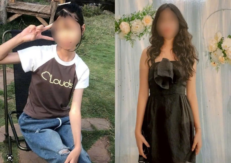 Cháu T.T.M.D. và R.C.S. bỏ nhà đi từ ngày 3/5 đến nay chưa về - Ảnh: Vietnamnet