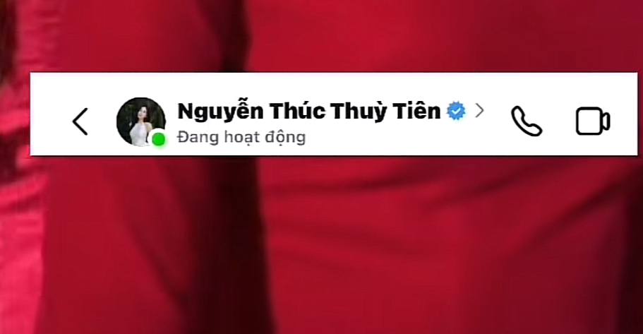 Tài khoản cá nhân của Hoa hậu Thùy Tiên có hoạt động nhưng không chia sẻ thông tin.