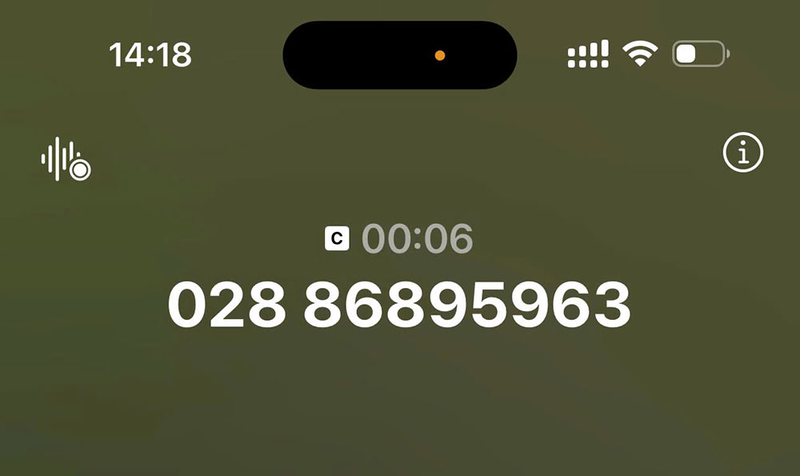 Số điện thoại tự động tư vấn mở thẻ tín dụng của Vietcombank (Ảnh: Công An tỉnh Bình Thuận)
