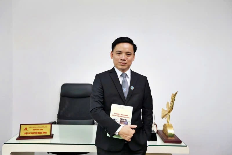 Luật sư Nguyễn Ngọc Hùng - Trưởng Văn phòng luật sư Kết Nối (Đoàn luật sư TP Hà Nội).